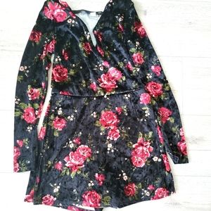 Garage flowered skirt